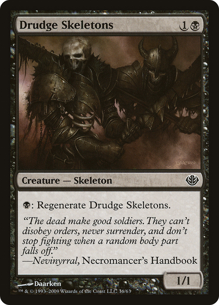 Drudge Skeletons (DDD-036) [Duel Decks: Garruk vs. Liliana]