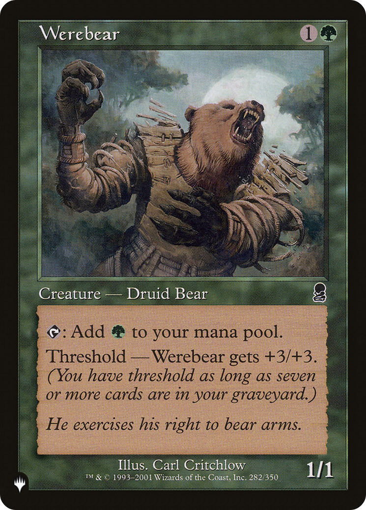 Werebear (LIST-ODY-282) [The List]