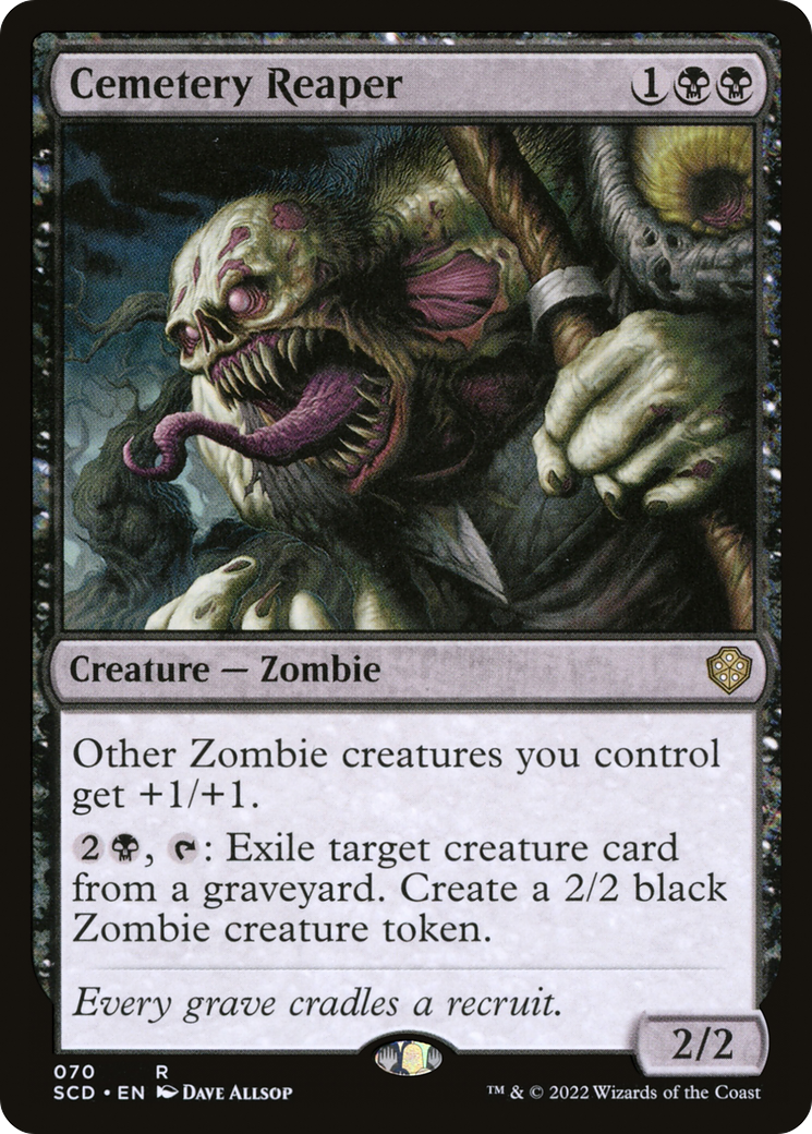 Cemetery Reaper (SCD-070) [Starter Commander Decks]