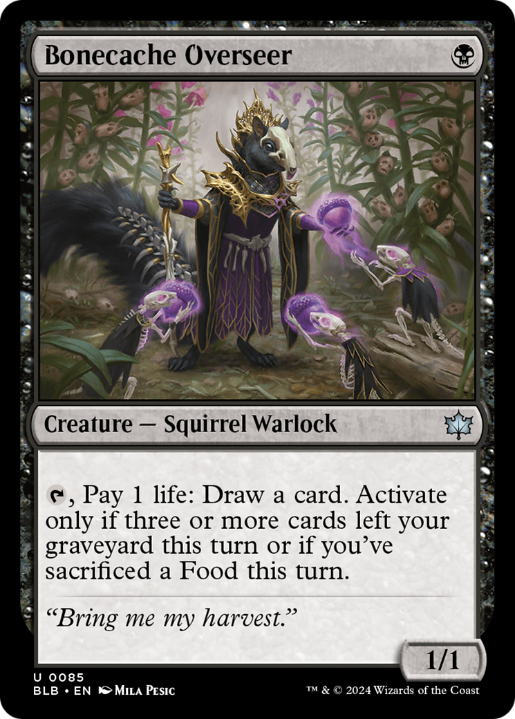 Bonecache Overseer (BLB-085) [Bloomburrow]