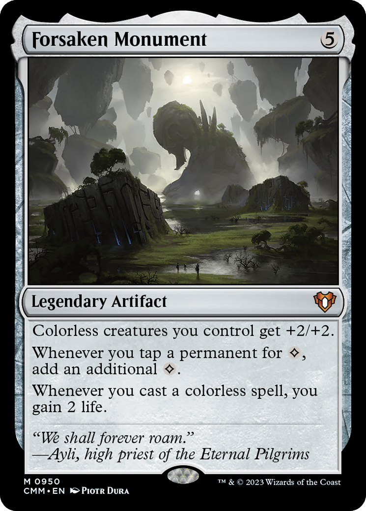 Forsaken Monument (CMM-950) [Commander Masters]