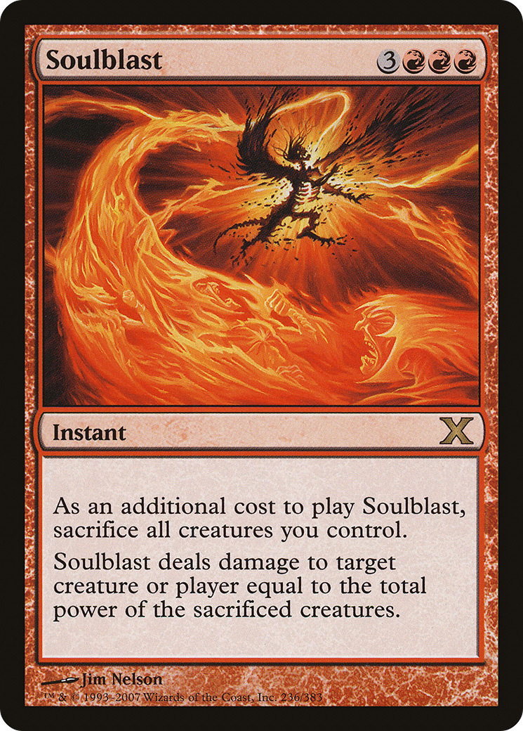 Soulblast (10E-236) [Tenth Edition]