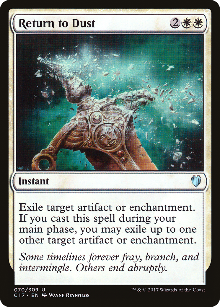 Return to Dust (C17-070) [Commander 2017]