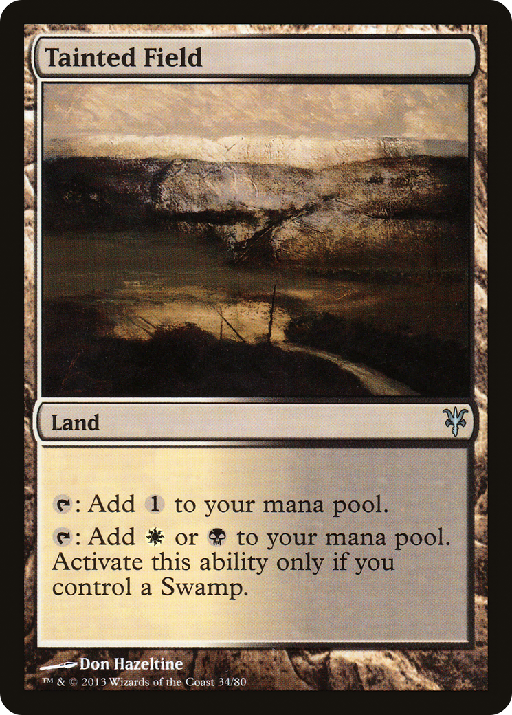 Tainted Field (DDK-034) [Duel Decks: Sorin vs. Tibalt]