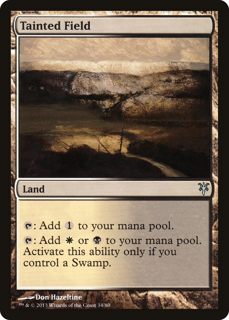 Tainted Field (DDK-034) [Duel Decks: Sorin vs. Tibalt]