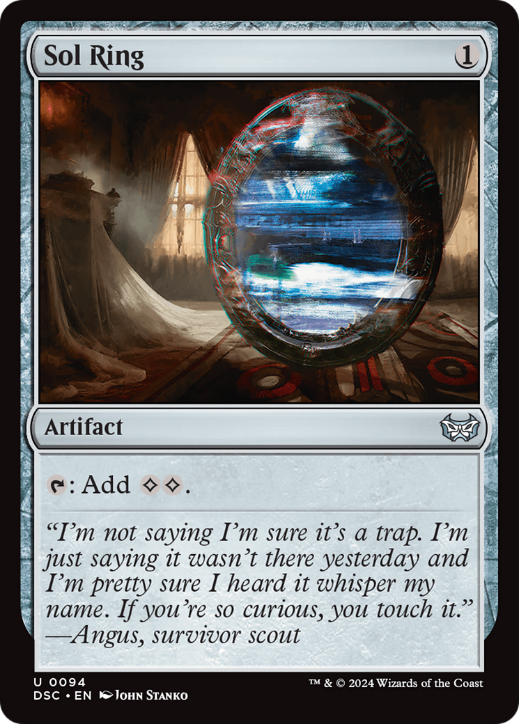 Sol Ring (DSC-094) [Duskmourn: House of Horror Commander]