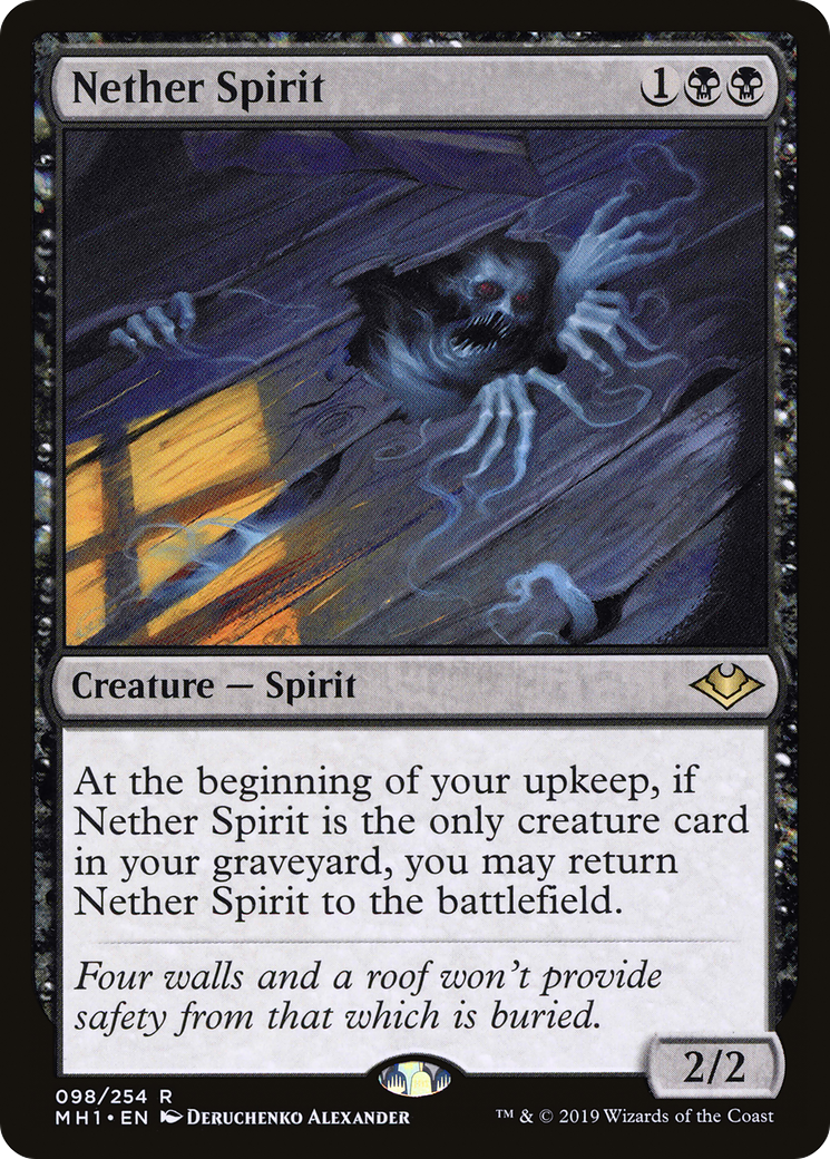 Nether Spirit (MH1-098) [Modern Horizons]