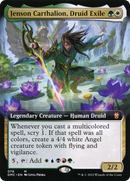 Jenson Carthalion, Druid Exile (Extended Art) (DMC-078) [Dominaria United Commander]
