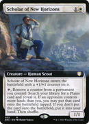 Scholar of New Horizons (Extended Art) (BRC-053) [The Brothers' War Commander]
