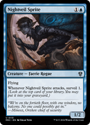 Nightveil Sprite (MKC-113) [Murders at Karlov Manor Commander]