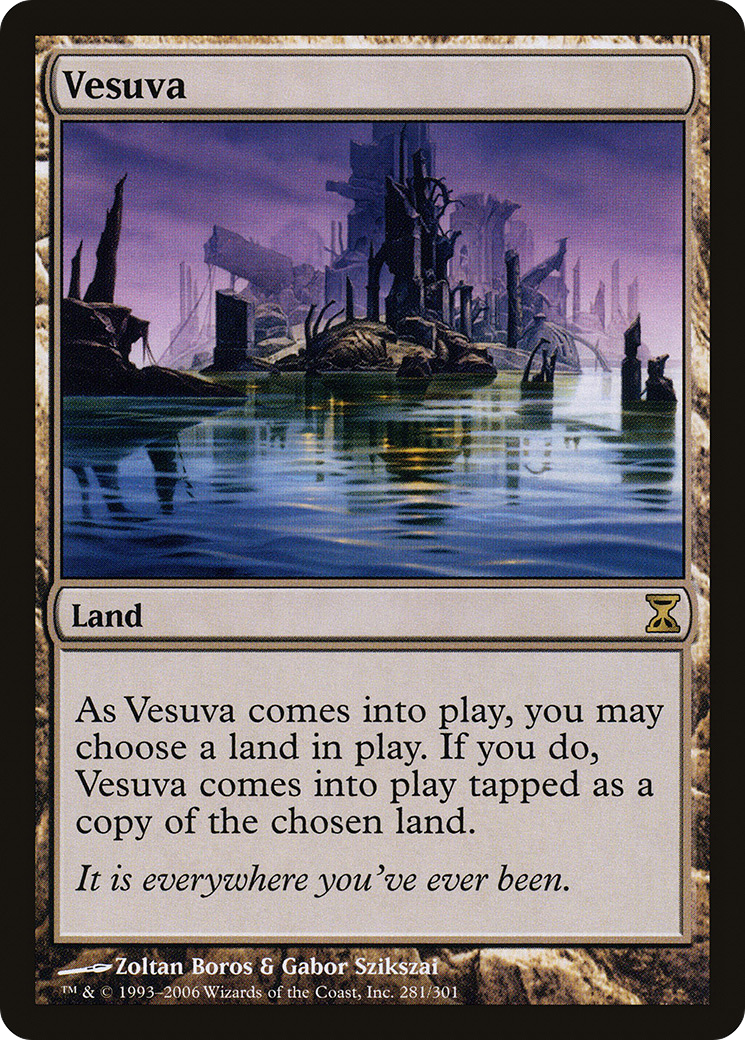Vesuva (TSP-281) [Time Spiral] Foil