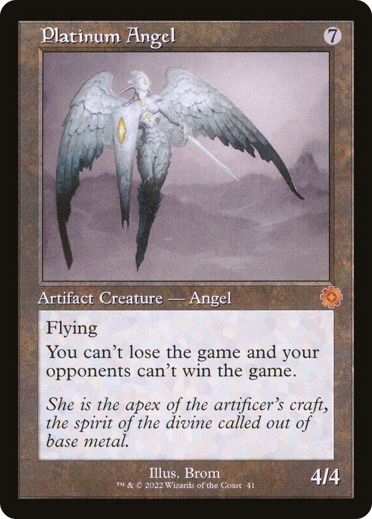 Platinum Angel (BRR-041) [The Brothers' War Retro Artifacts]