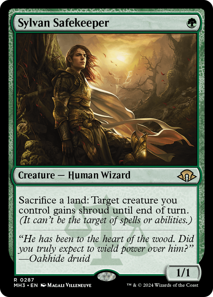 Sylvan Safekeeper (MH3-287) [Modern Horizons 3] Foil