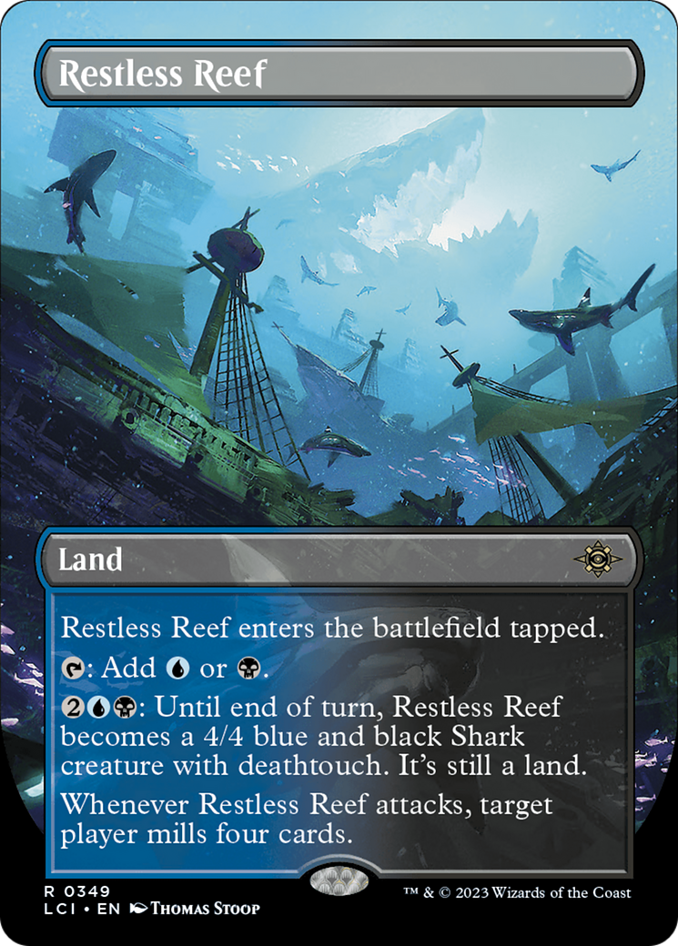 Restless Reef (LCI-349) [The Lost Caverns of Ixalan] (Borderless)