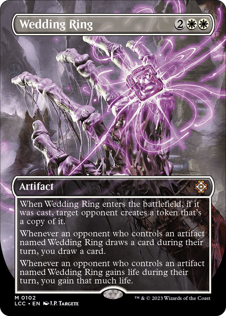 Wedding Ring (LCC-102) [The Lost Caverns of Ixalan Commander] (Borderless)