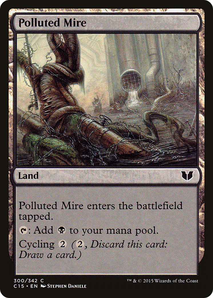 Polluted Mire (C15-300) [Commander 2015]