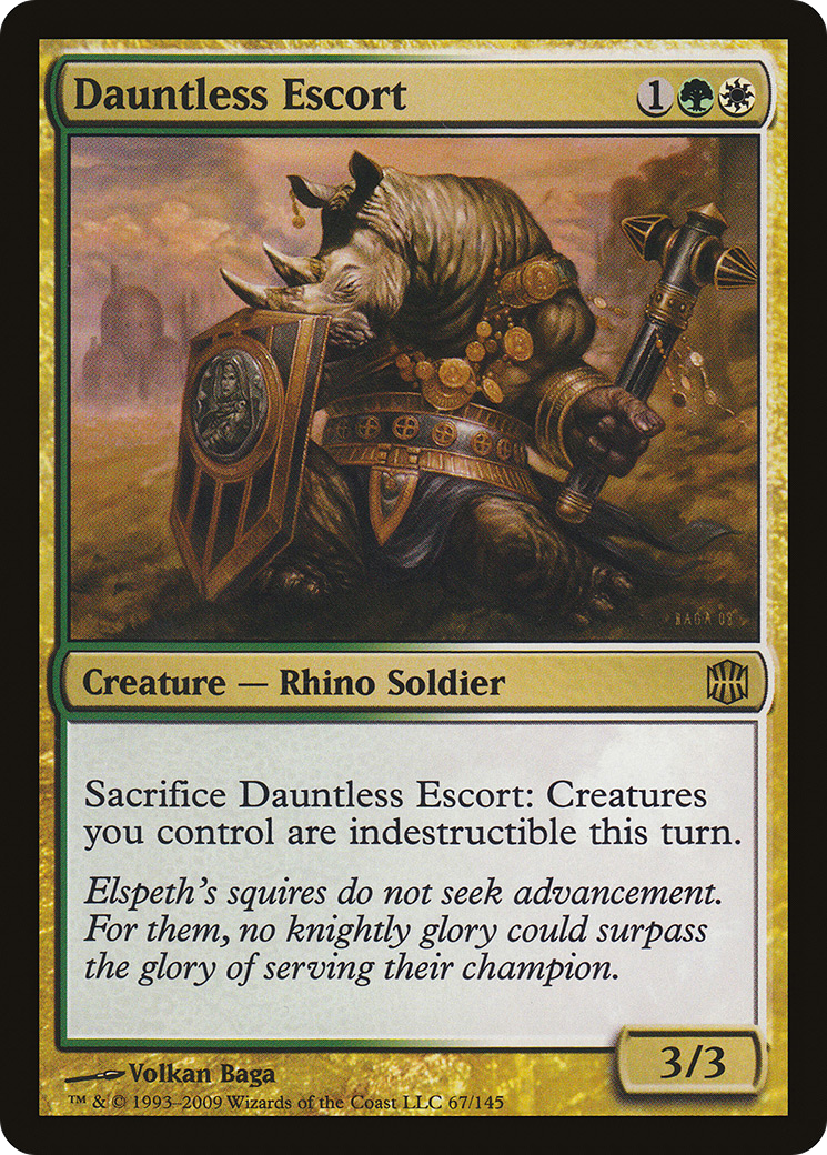 Dauntless Escort (ARB-067) [Alara Reborn] Foil