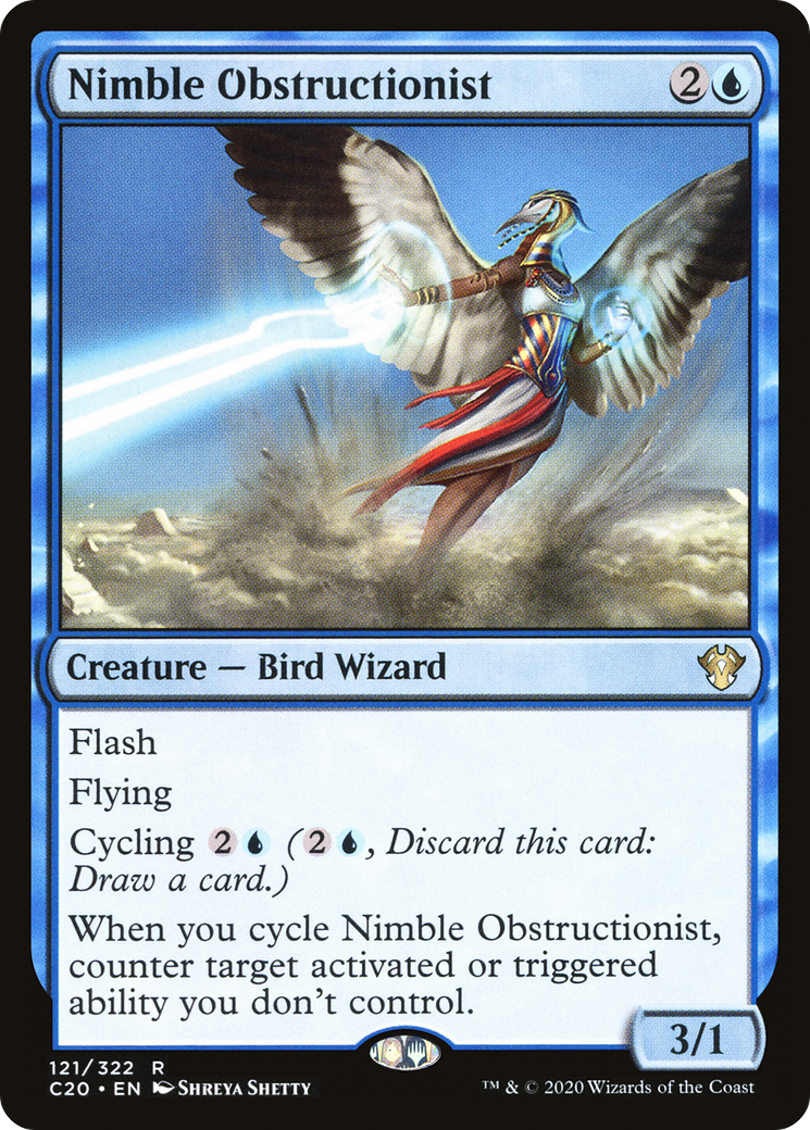 Nimble Obstructionist (C20-121) [Commander 2020]