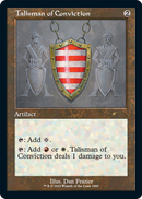 Talisman of Conviction (Retro Frame) (SLD-1060) [Secret Lair Drop]