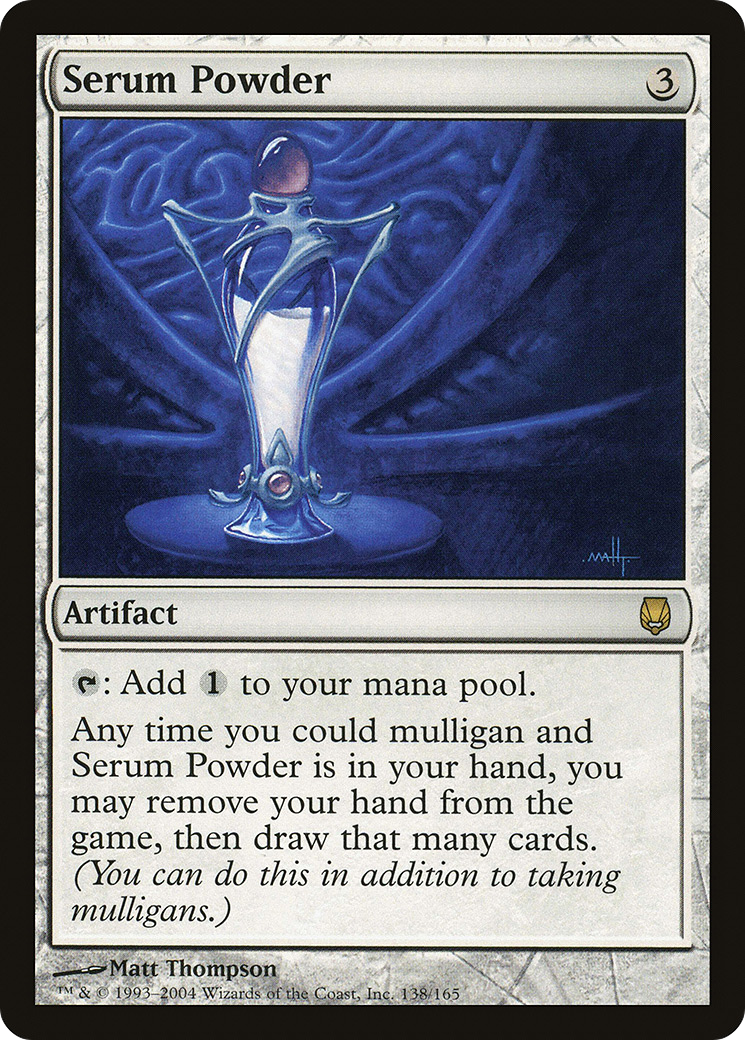 Serum Powder (DST-138) [Darksteel] Foil