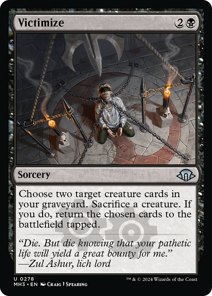 Victimize (MH3-278) [Modern Horizons 3] Foil