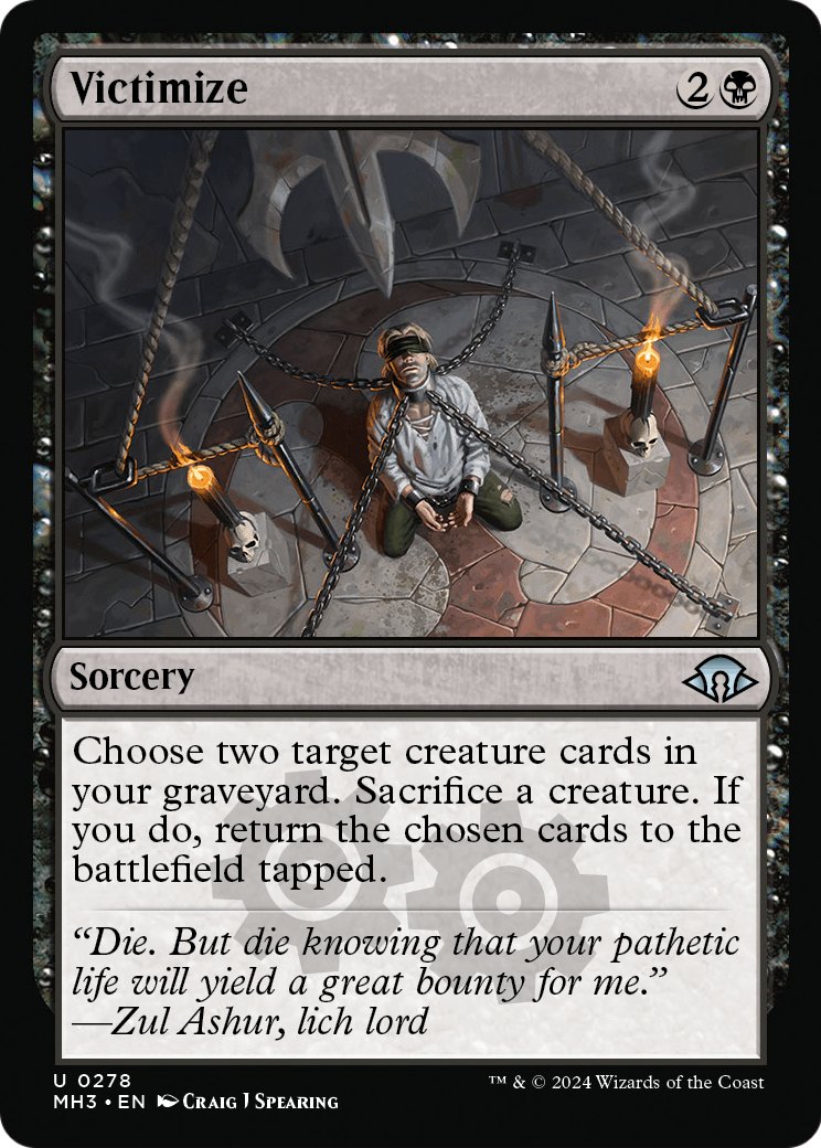 Victimize (MH3-278) [Modern Horizons 3]