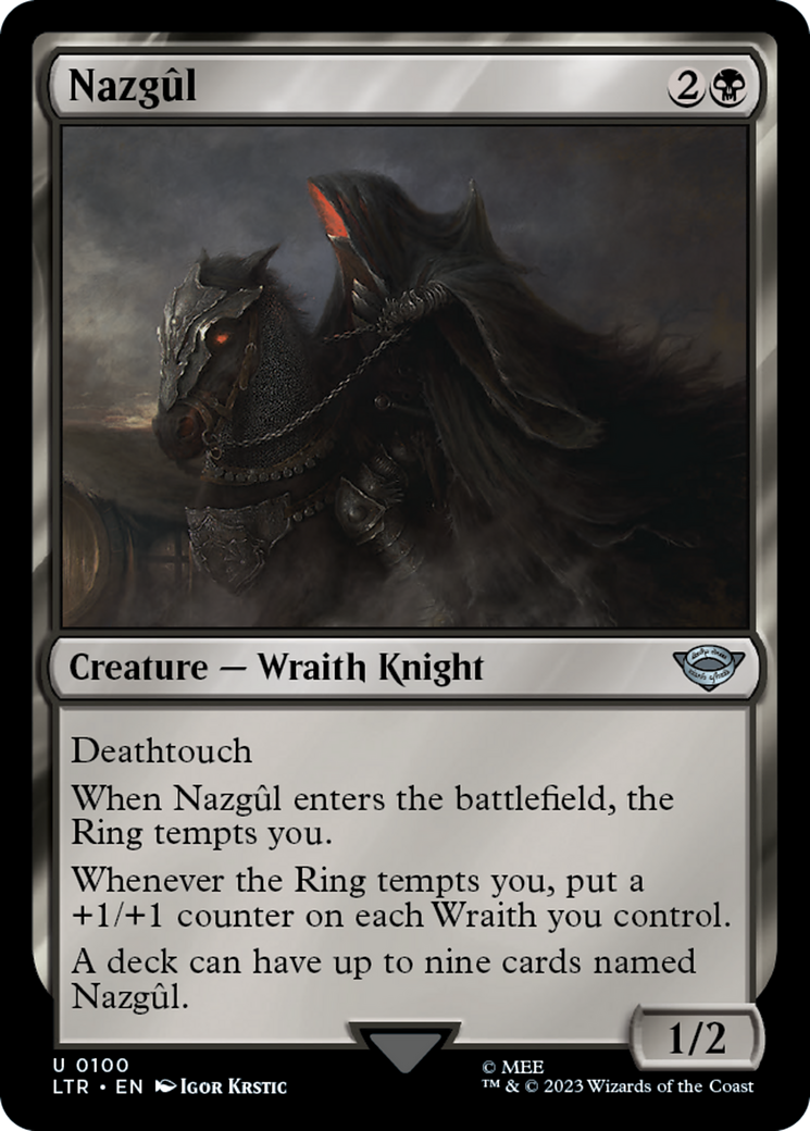 Nazgul (LTR-100) [The Lord of the Rings: Tales of Middle-earth] Foil