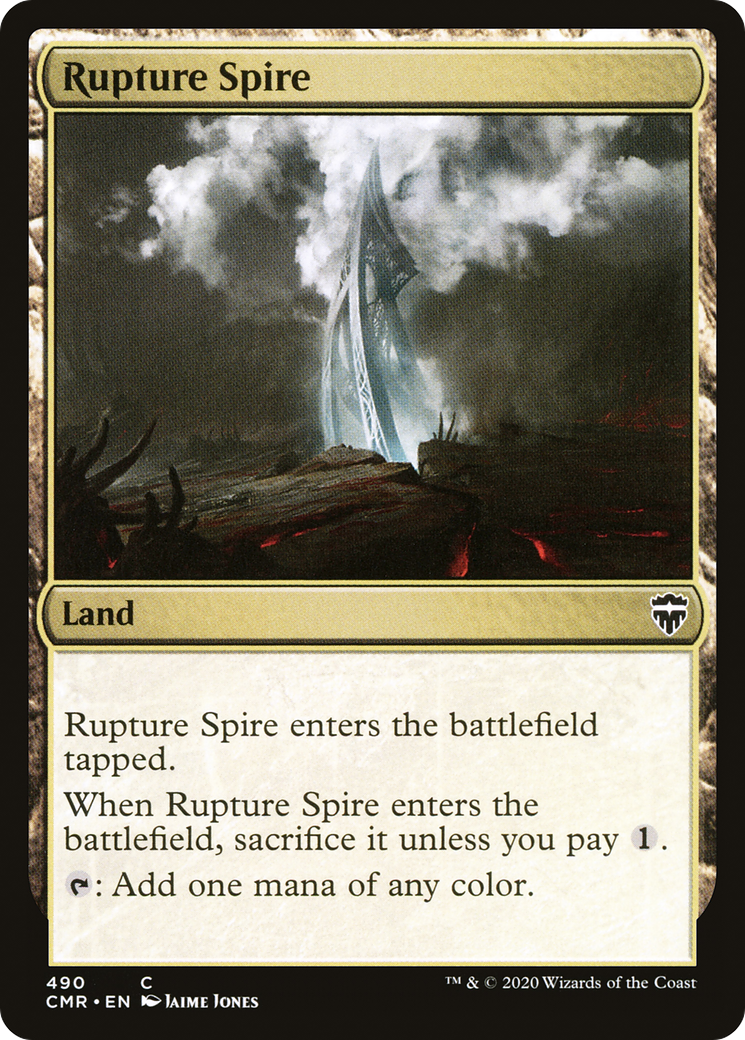 Rupture Spire (CMR-490) [Commander Legends]