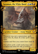 Saruman, the White Hand (LTC-477) [Tales of Middle-earth Commander]: (Showcase) Foil