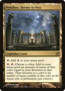 Nykthos, Shrine to Nyx (THS-223) [Theros] Foil