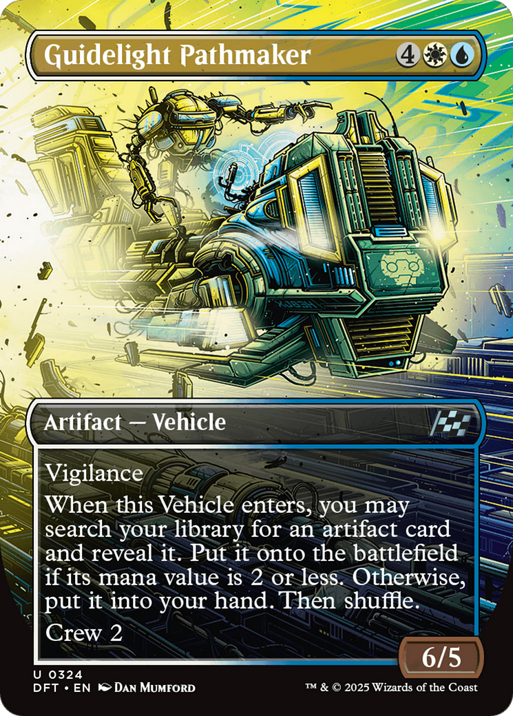 Guidelight Pathmaker (DFT-324) [Aetherdrift] (Borderless) Foil