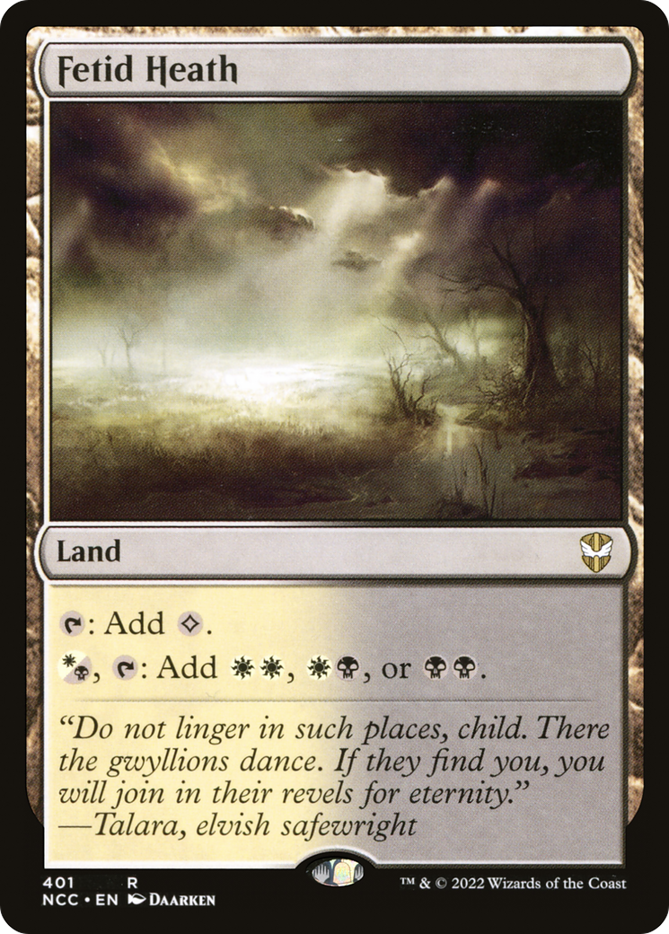 Fetid Heath (NCC-401) [New Capenna Commander]