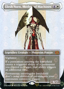 Elesh Norn, Mother of Machines (ONE-421) [Phyrexia: All Will Be One] (Borderless) Foil