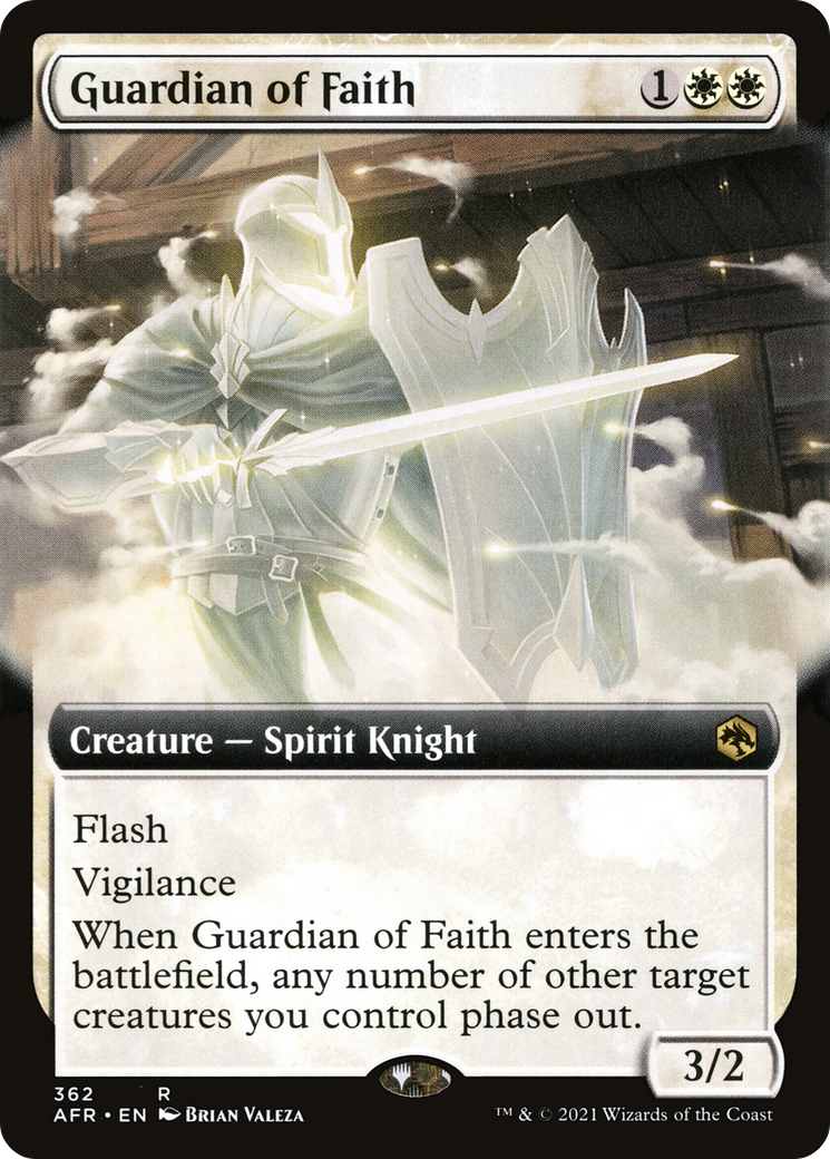 Guardian of Faith (Extended Art) (AFR-362) [Adventures in the Forgotten Realms]