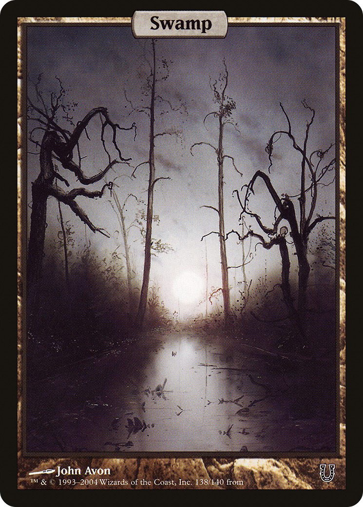 Swamp - Full Art (UNH-138) [Unhinged]