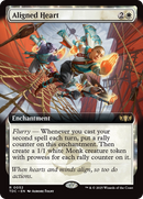 Aligned Heart (TDC-052) [Commander: Tarkir: Dragonstorm]: (enchantment, Extended Art)