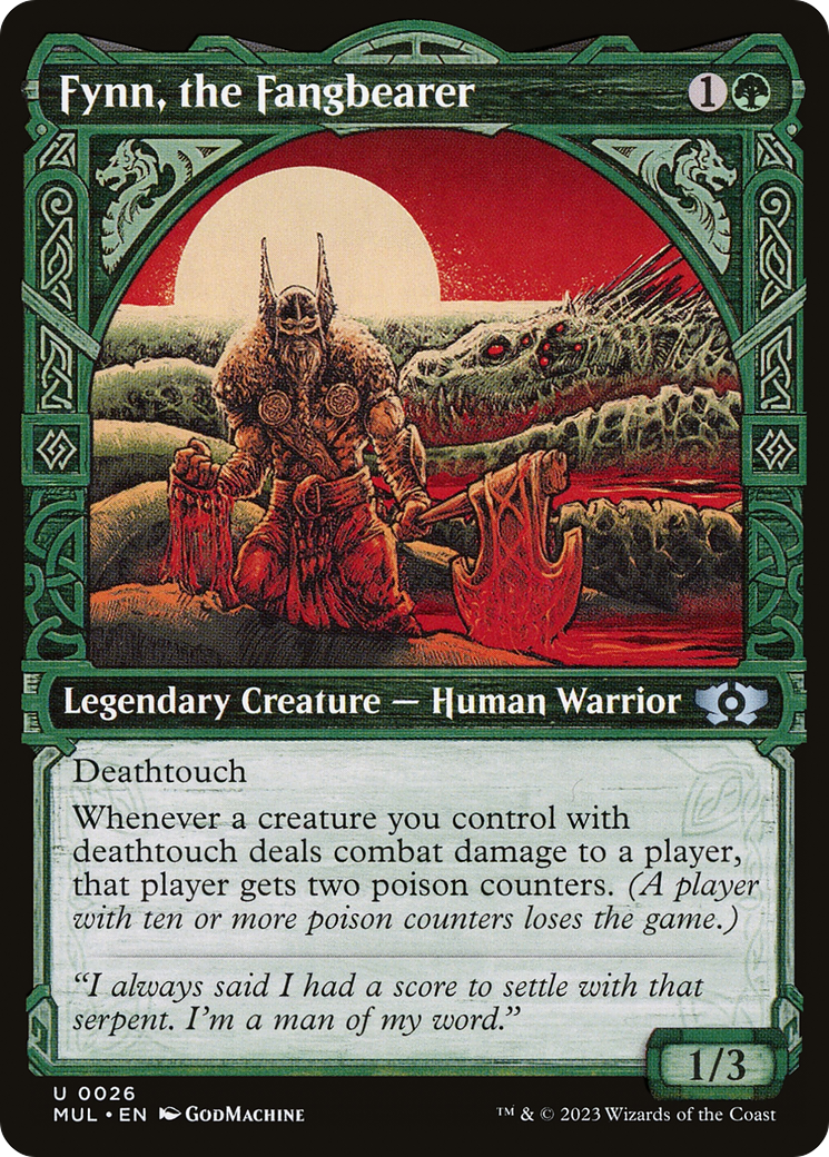 Fynn, the Fangbearer (MUL-026) [Multiverse Legends]: (Showcase)