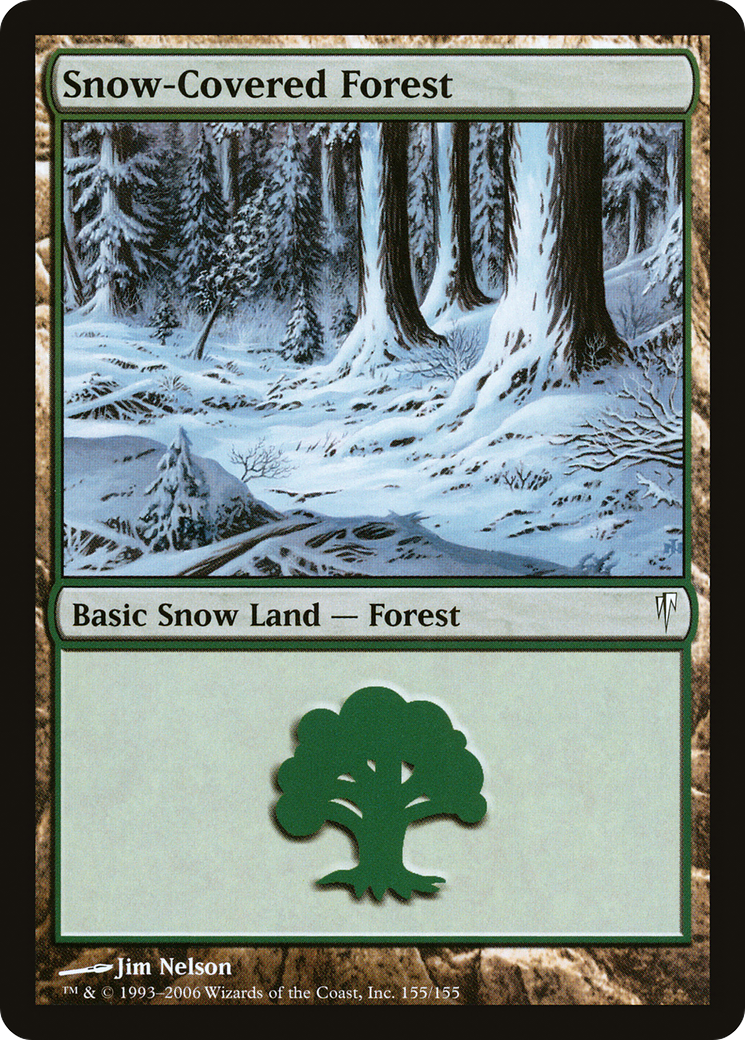 Snow-Covered Forest (CSP-155) [Coldsnap]