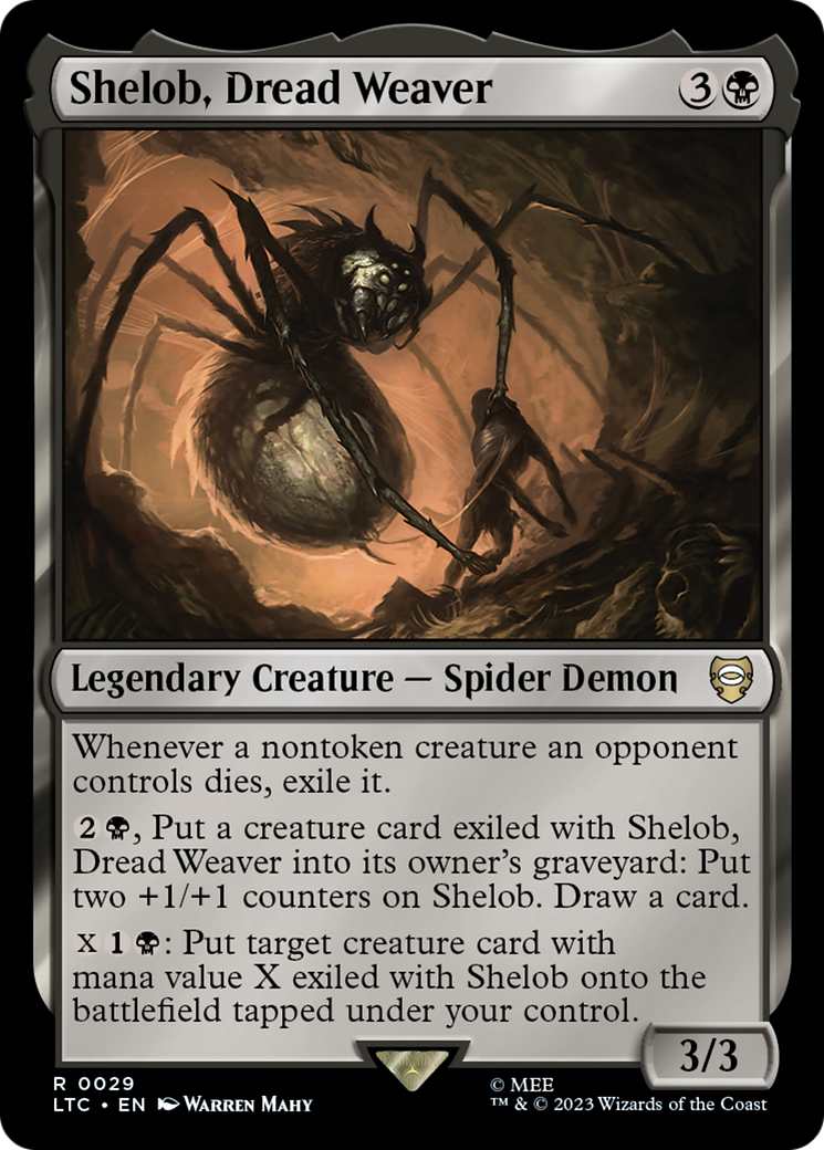 Shelob, Dread Weaver (LTC-029) [Tales of Middle-earth Commander]