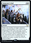Semester's End (PRE-27S) [Strixhaven: School of Mages Promos] Foil