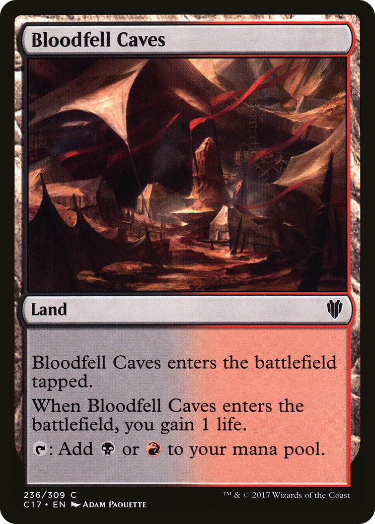 Bloodfell Caves (C17-236) [Commander 2017]