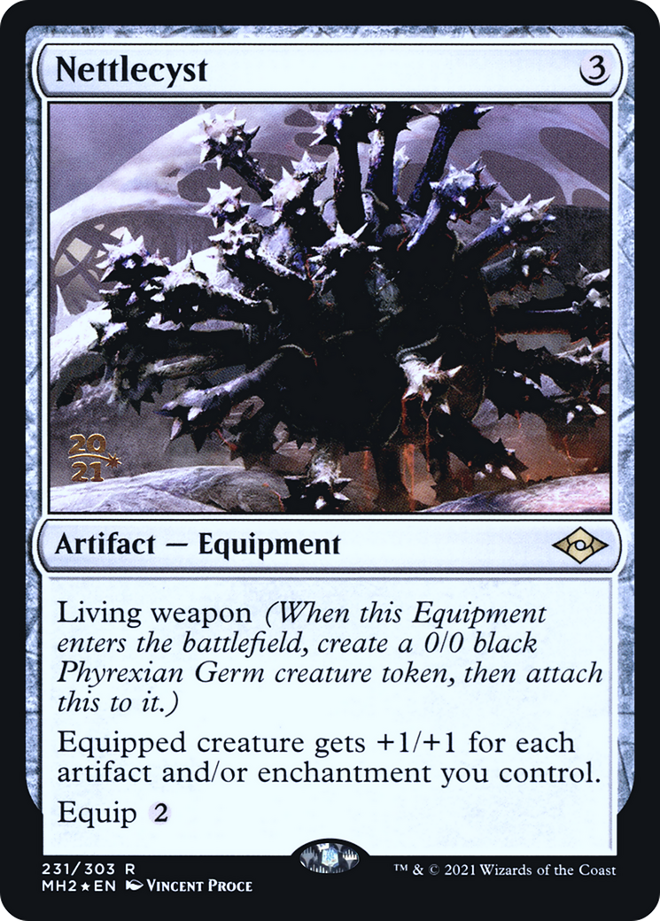 Nettlecyst (PRE-231S) [Modern Horizons 2 Promos] Foil