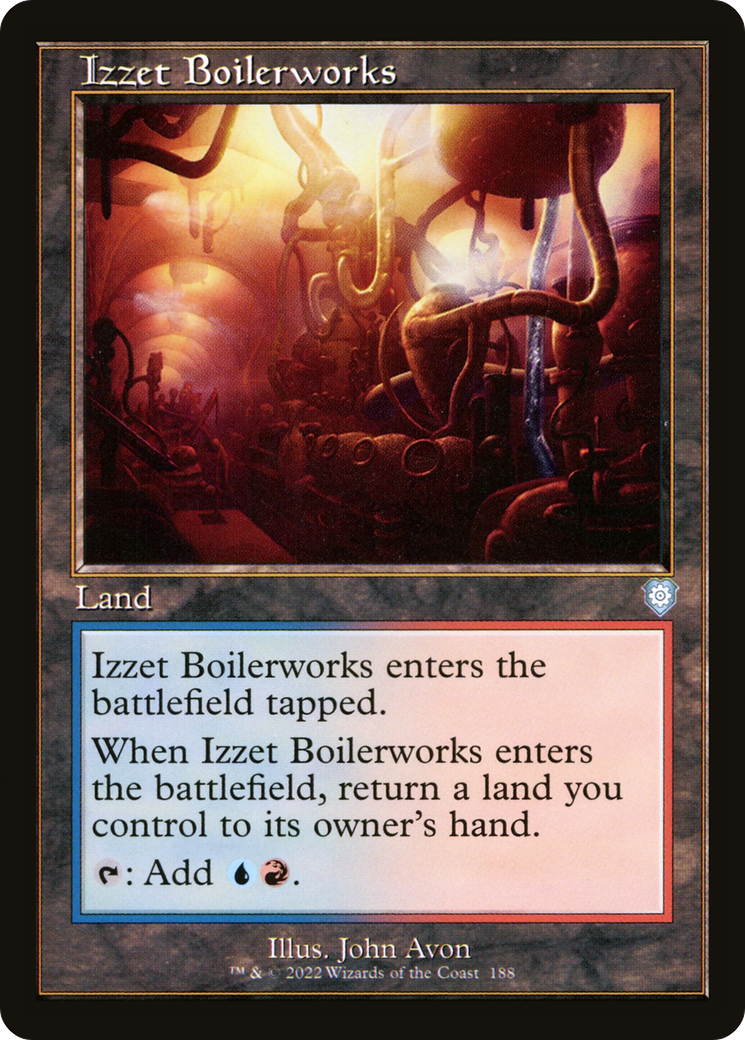 Izzet Boilerworks (Retro Frame) (BRC-188) [The Brothers' War Commander]