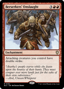 Berserkers' Onslaught (BLC-192) [Bloomburrow Commander]