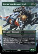Pugnacious Hammerskull (Borderless) (LCI-328) [The Lost Caverns of Ixalan] Foil