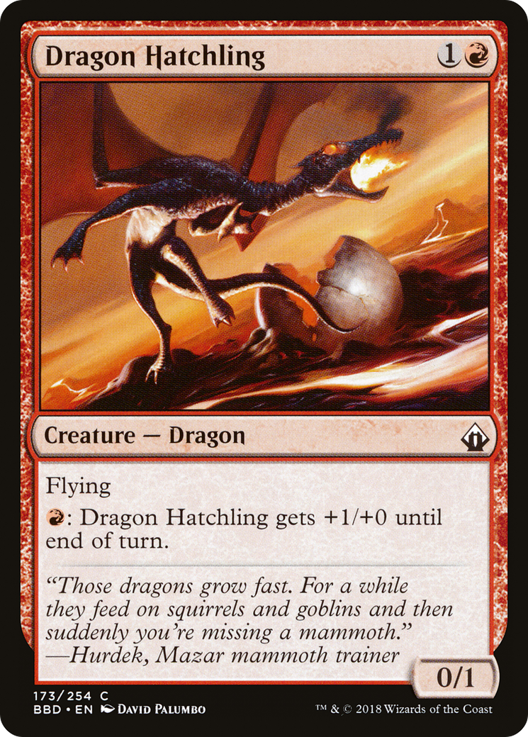 Dragon Hatchling (BBD-173) [Battlebond]