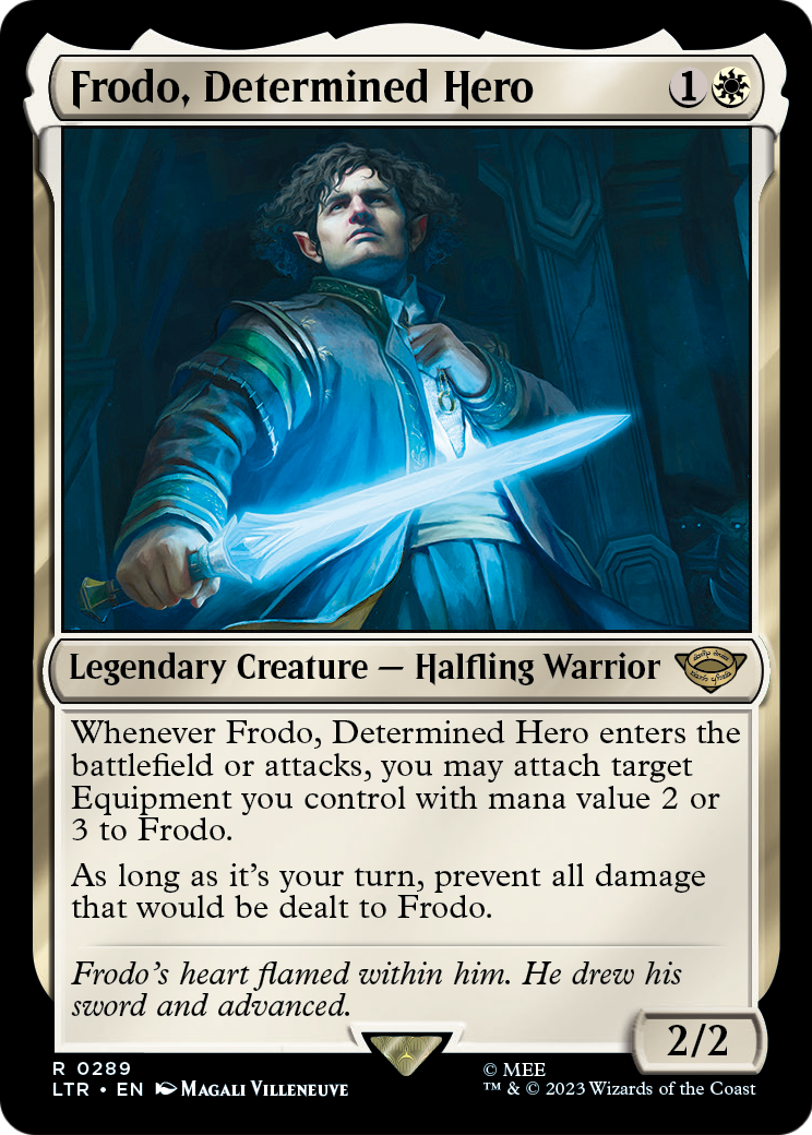 Frodo, Determined Hero (LTR-289) [The Lord of the Rings: Tales of Middle-earth]