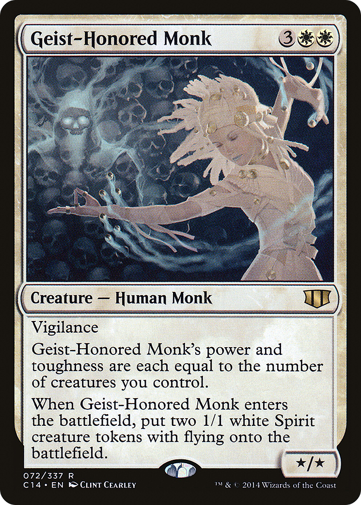 Geist-Honored Monk (C14-072) [Commander 2014]