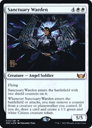 Sanctuary Warden (PRE-030) [Streets of New Capenna Promos] Foil