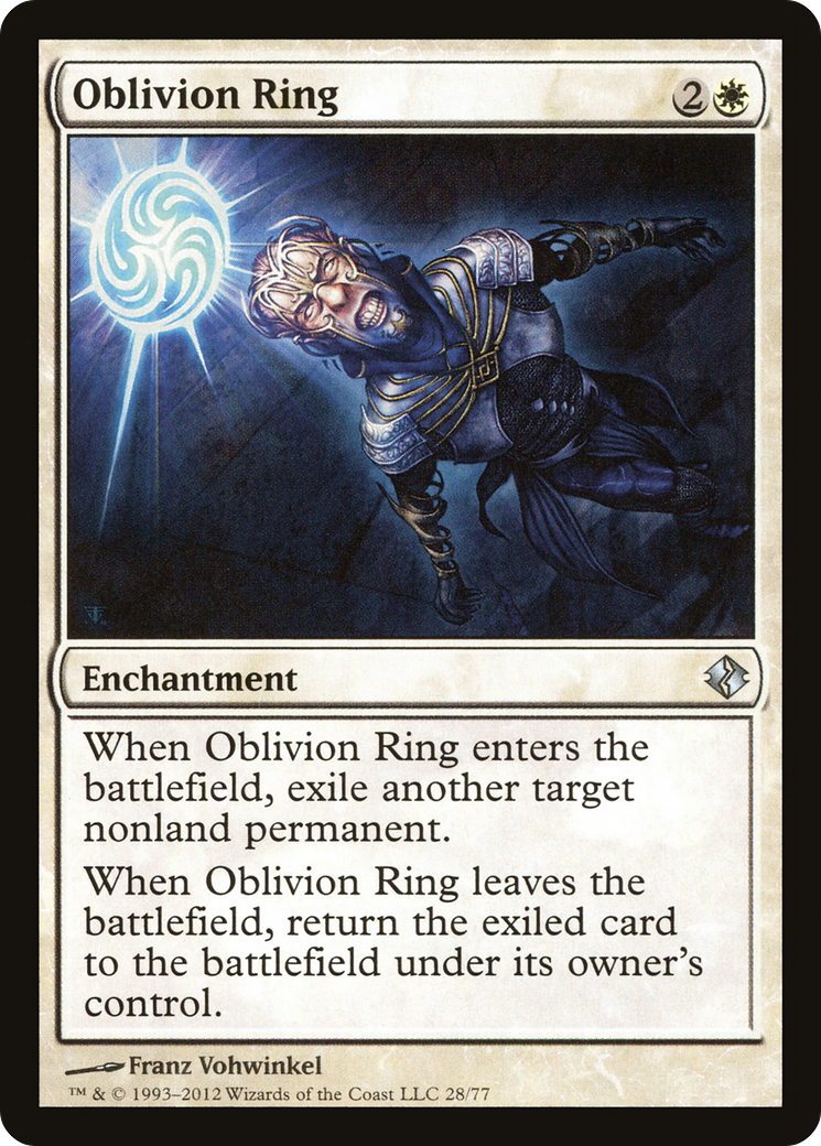 Oblivion Ring (DDI-028) [Duel Decks: Venser vs. Koth]